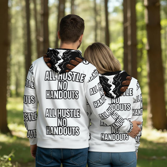 All-Over Print Men's Thicken Pullover Hoodie