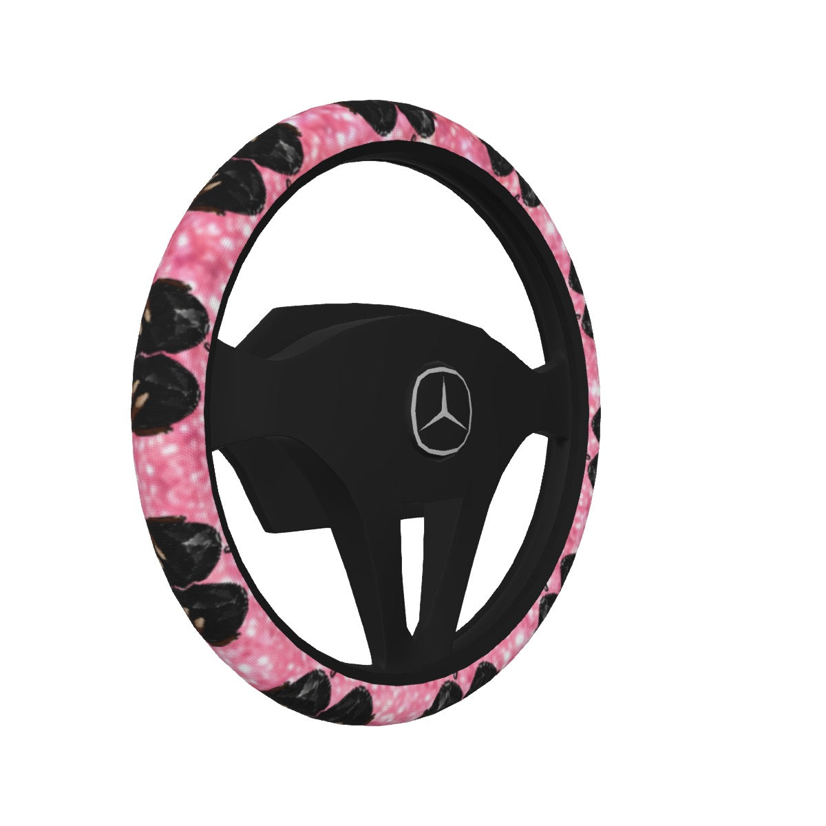 All-over Print Steering Wheel Cover