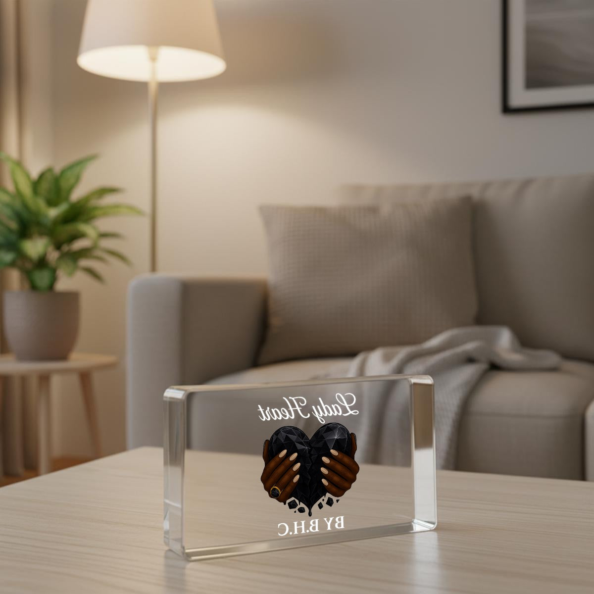 Simple rectangular acrylic plaque|Horizontal 5:3