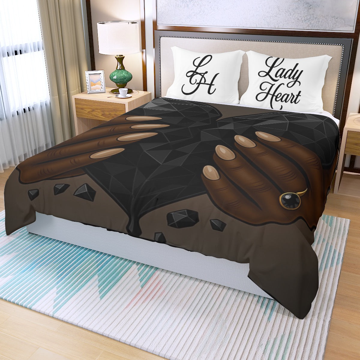 Three Piece Duvet Bedding Set