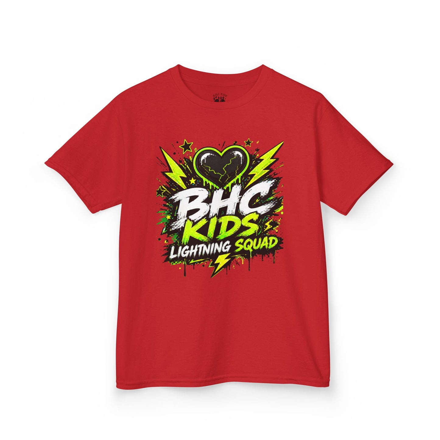 BHC Kids "Lightning Squad" Tee — Kids Graphic T-Shirt