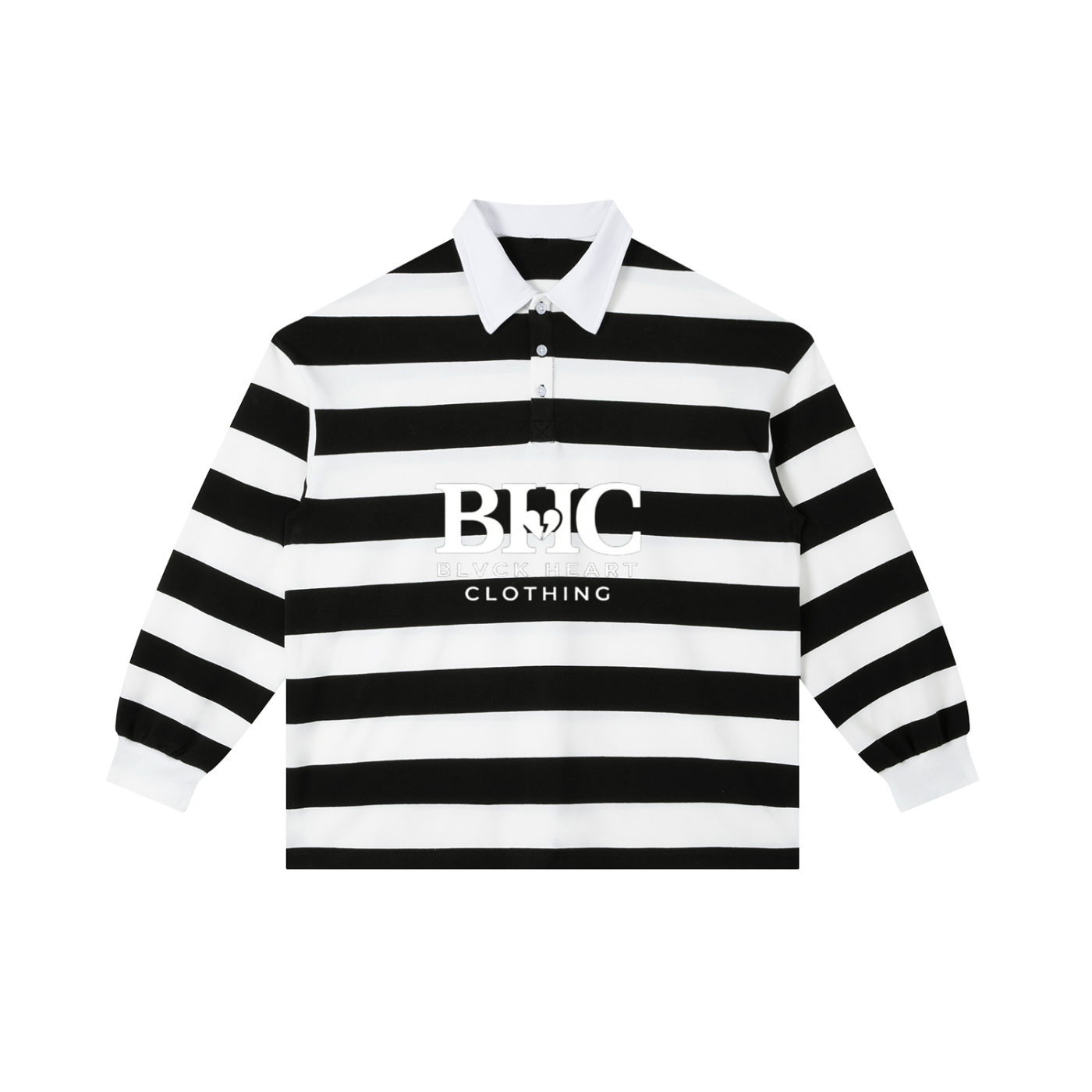 Color Block Stripe Polo Shirt