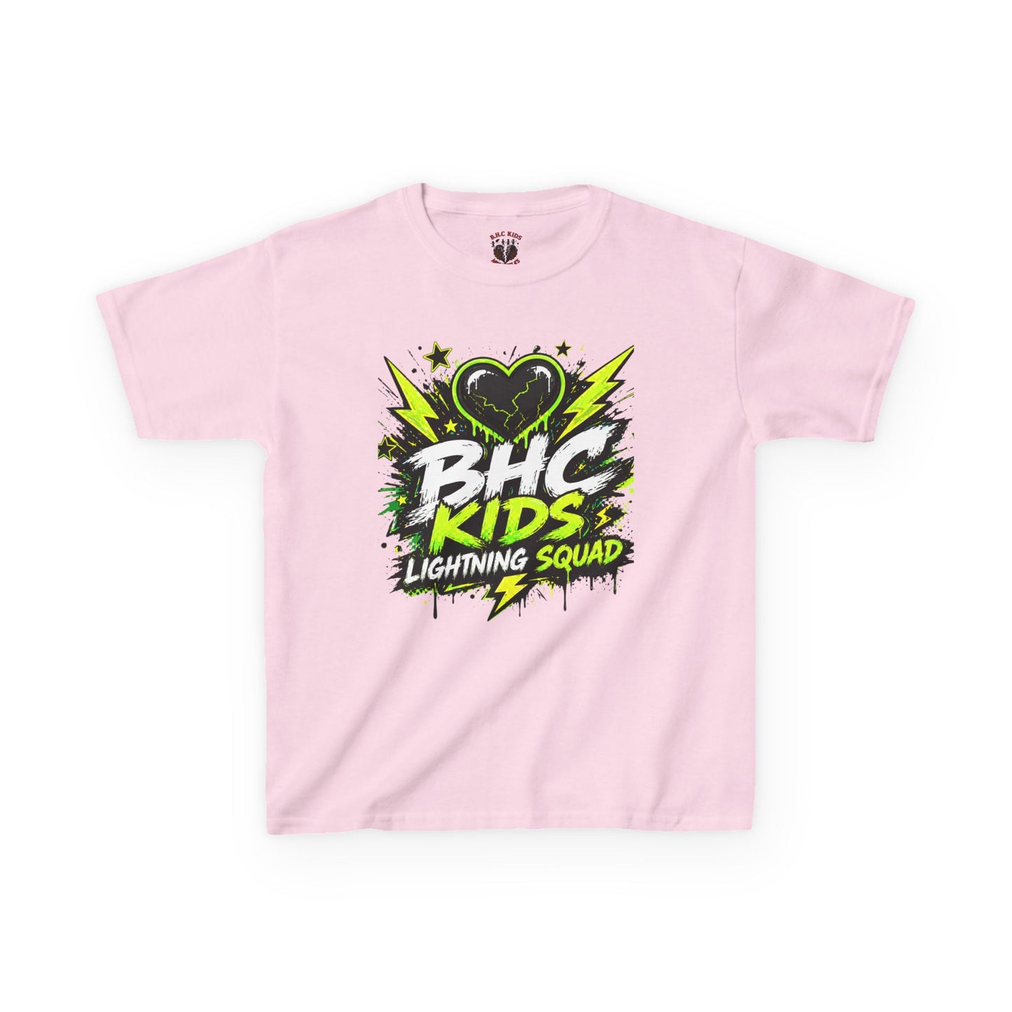 BHC Kids "Lightning Squad" Tee — Kids Graphic T-Shirt