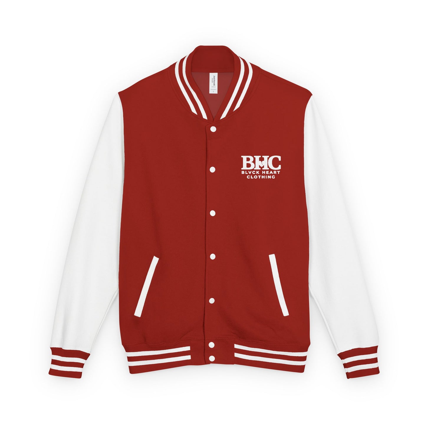 Letterman Jacket — 'Broken Heart' Graphic Varsity Jacket