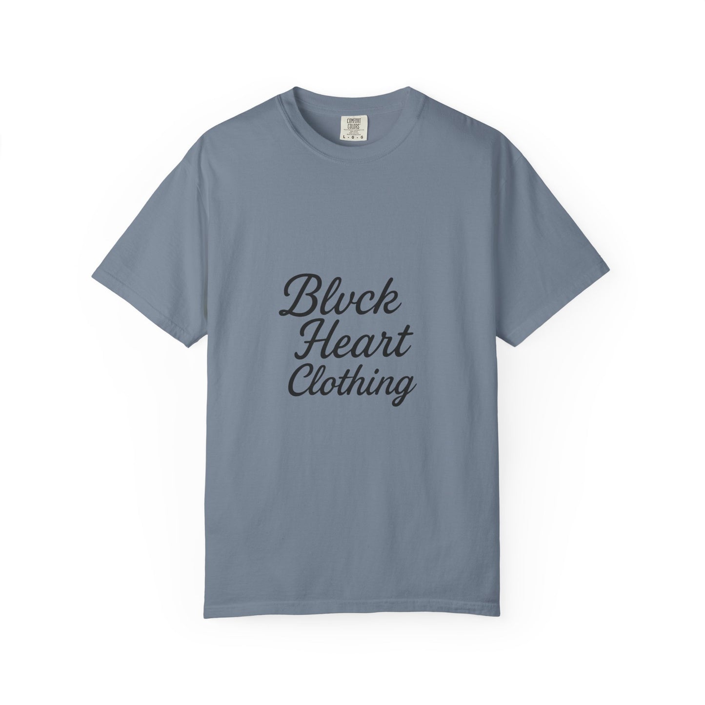 Blvck Heart Clothing Tee — Broken Black Heart Back Graphic T-Shirt