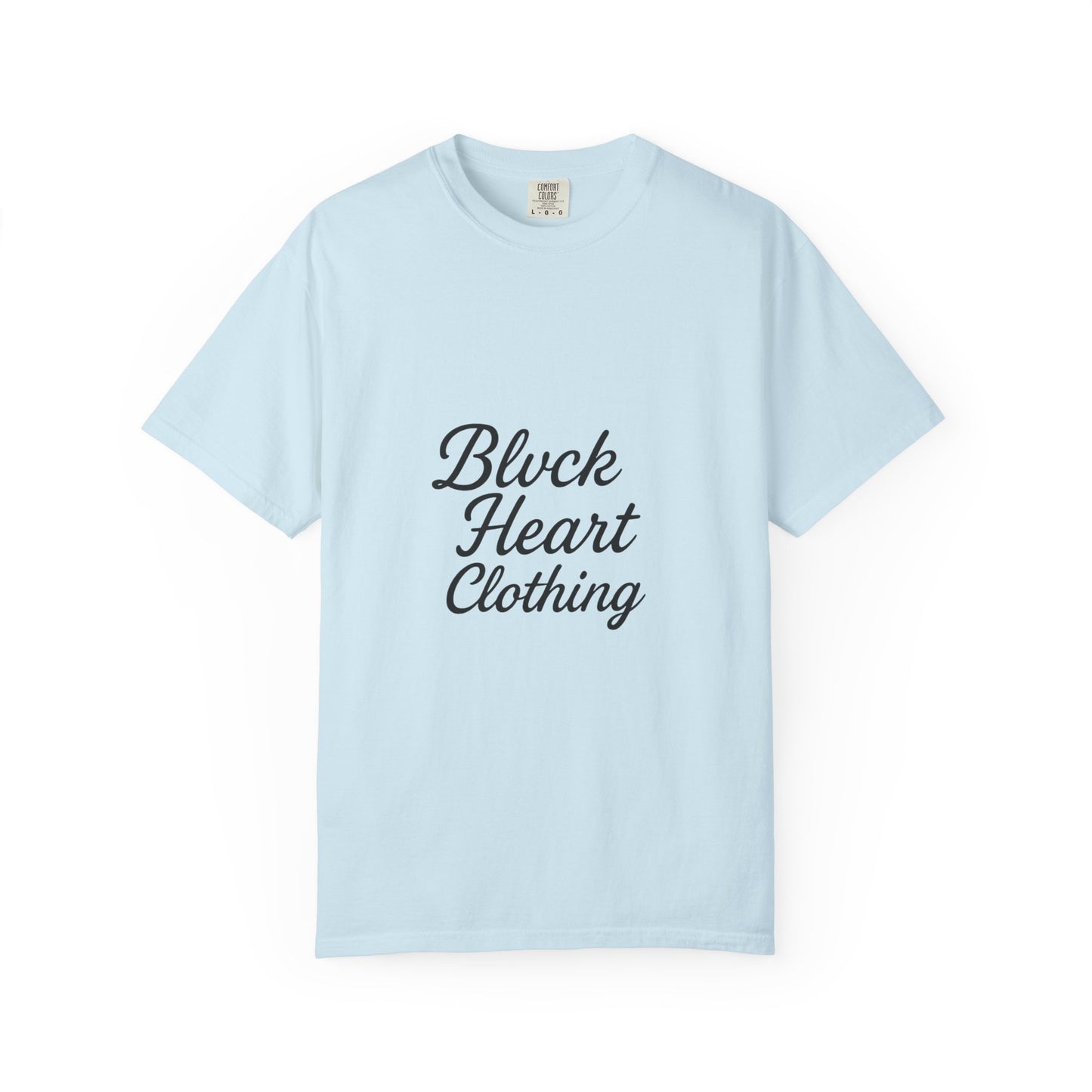 Blvck Heart Clothing Tee — Broken Black Heart Back Graphic T-Shirt