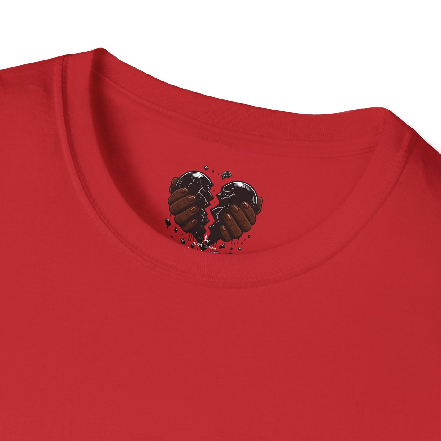 Black Heart Graffiti T‑Shirt — District 313 Streetwear Tee