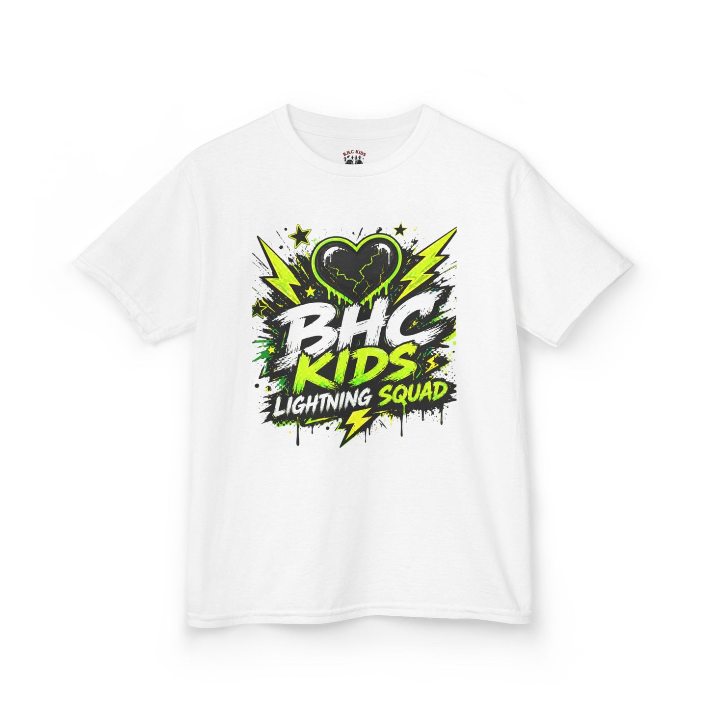 BHC Kids "Lightning Squad" Tee — Kids Graphic T-Shirt