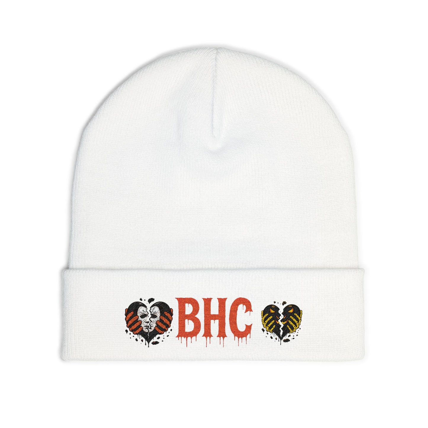 Embroidered Knit Beanie - Stylish Winter Hat for Outdoor Adventures, Perfect for Cold Weather, Gifts for Him/Her, Streetwear Accessories