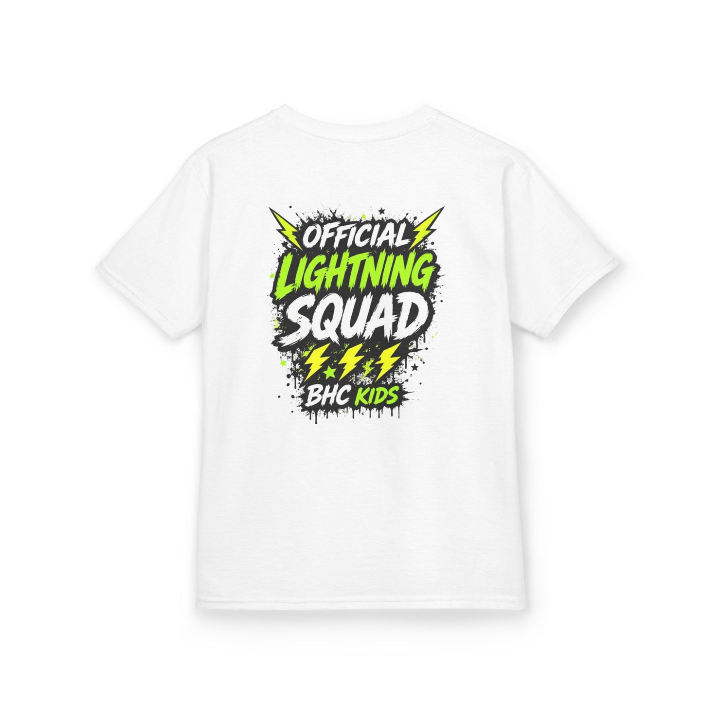 BHC Kids "Lightning Squad" Tee — Kids Graphic T-Shirt