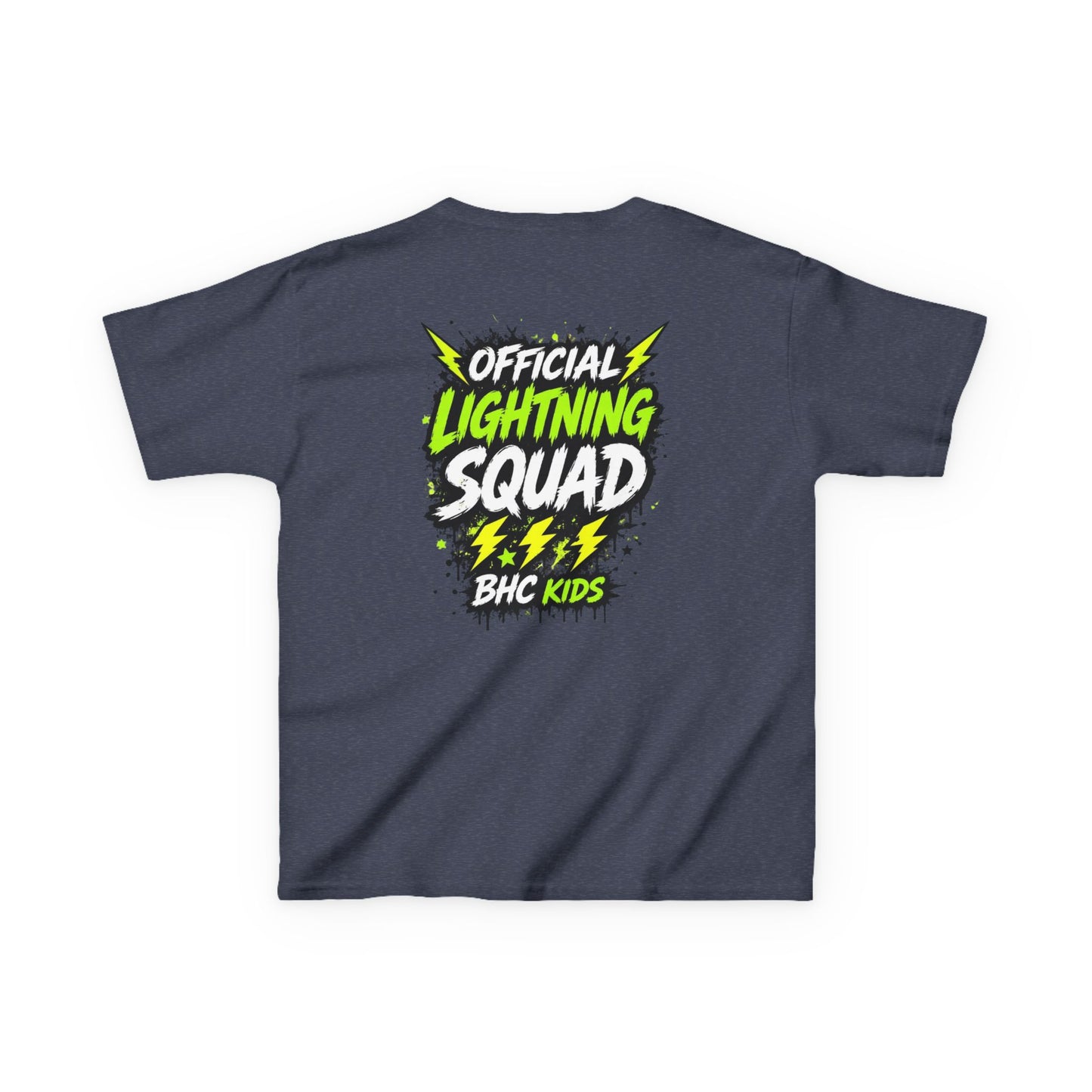 BHC Kids "Lightning Squad" Tee — Kids Graphic T-Shirt