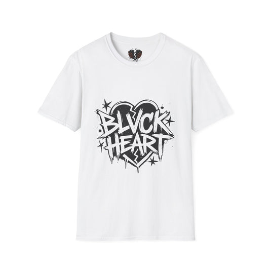 Black Heart Graffiti T‑Shirt — District 313 Streetwear Tee