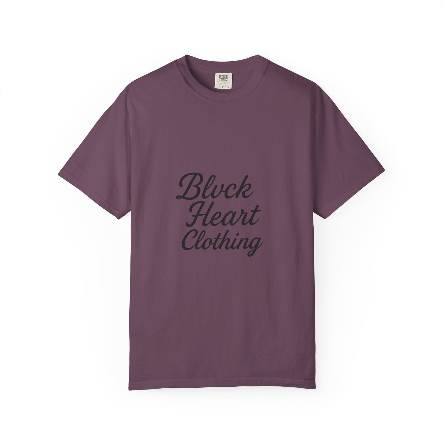 Blvck Heart Clothing Tee — Broken Black Heart Back Graphic T-Shirt