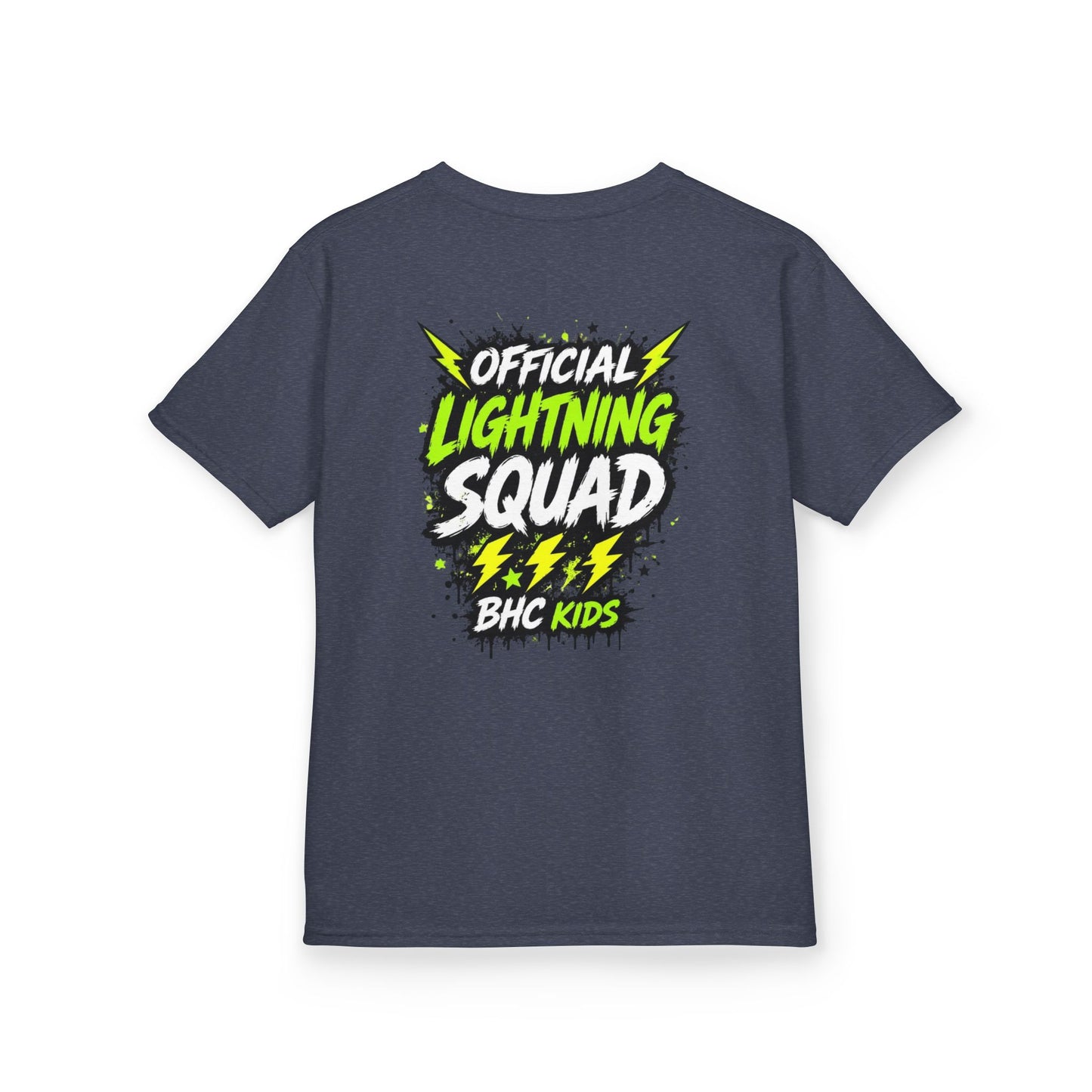BHC Kids "Lightning Squad" Tee — Kids Graphic T-Shirt