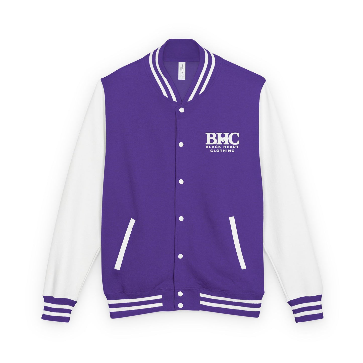 Letterman Jacket — 'Broken Heart' Graphic Varsity Jacket