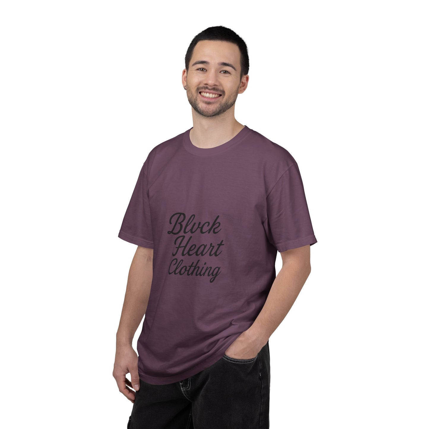 Blvck Heart Clothing Tee — Broken Black Heart Back Graphic T-Shirt