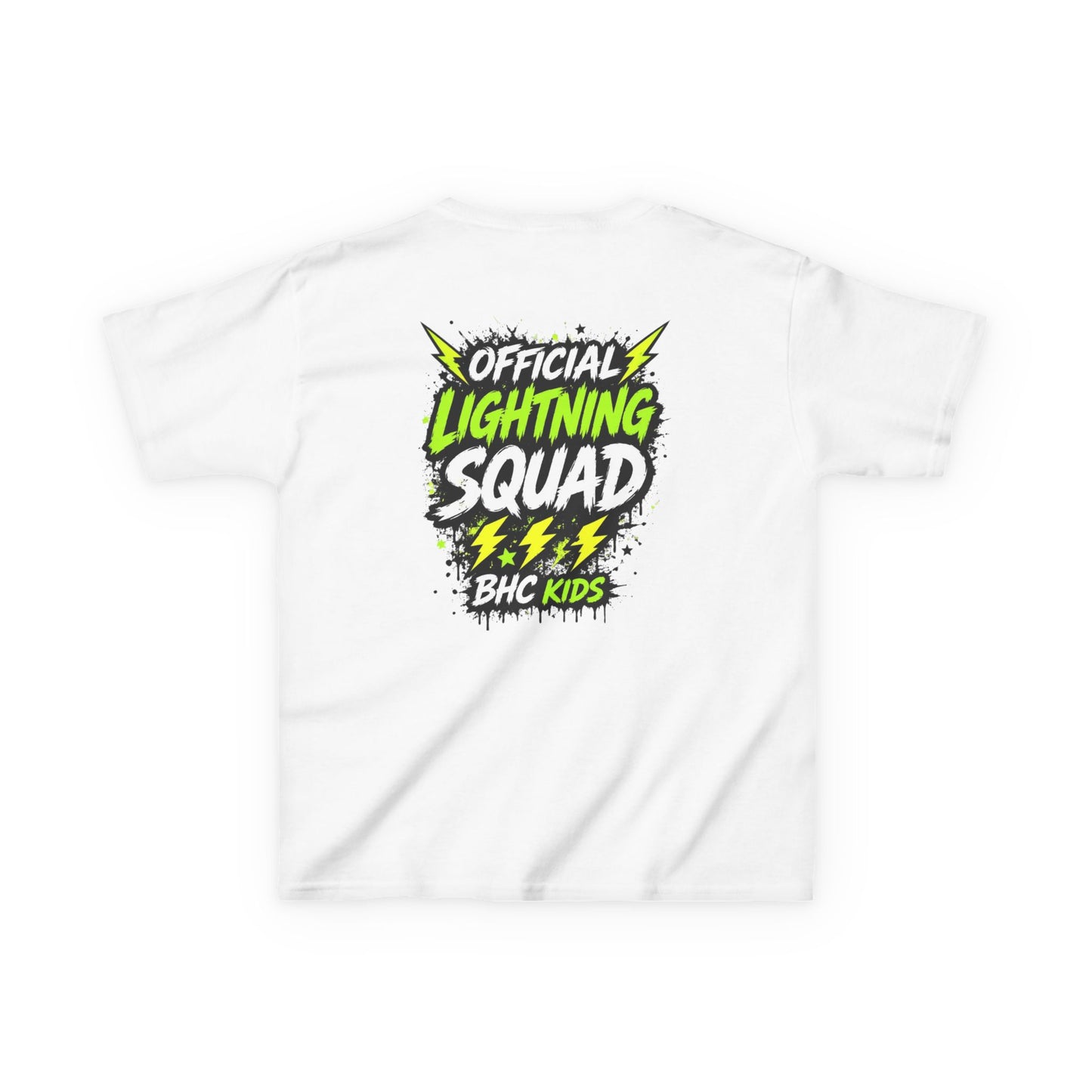 BHC Kids "Lightning Squad" Tee — Kids Graphic T-Shirt