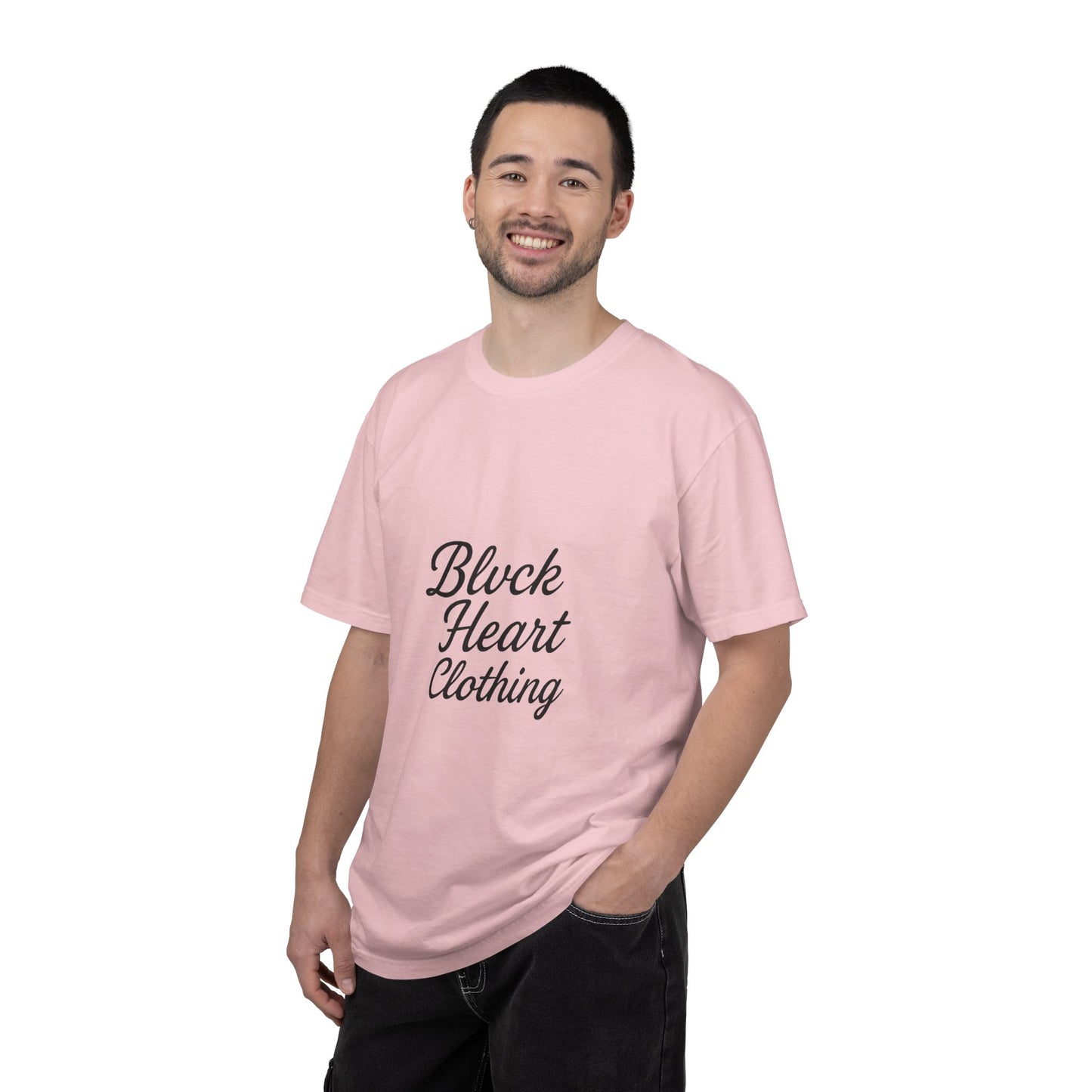 Blvck Heart Clothing Tee — Broken Black Heart Back Graphic T-Shirt