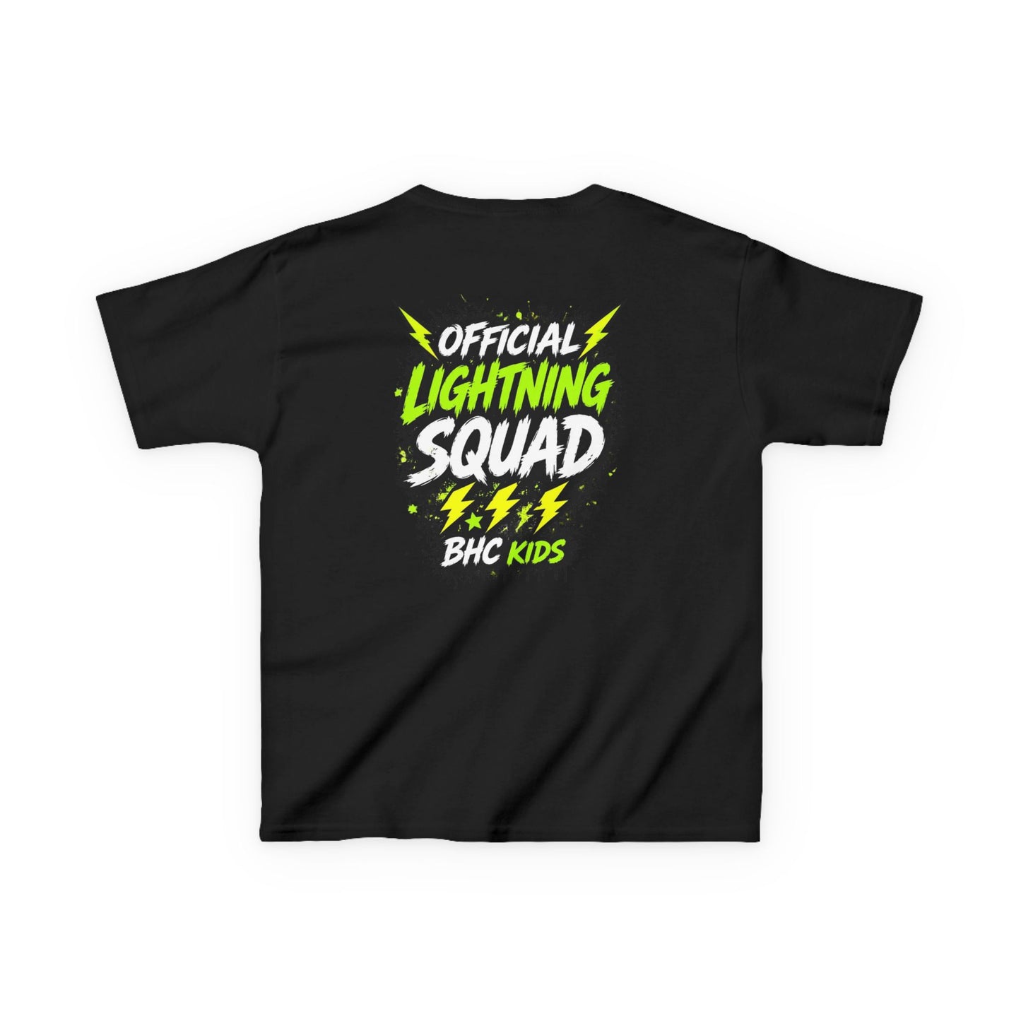 BHC Kids "Lightning Squad" Tee — Kids Graphic T-Shirt