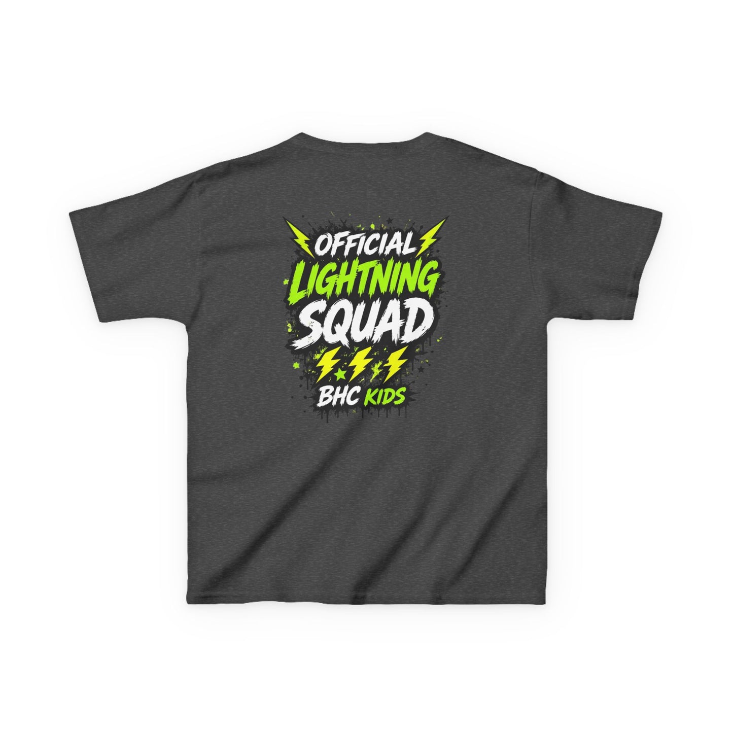 BHC Kids "Lightning Squad" Tee — Kids Graphic T-Shirt