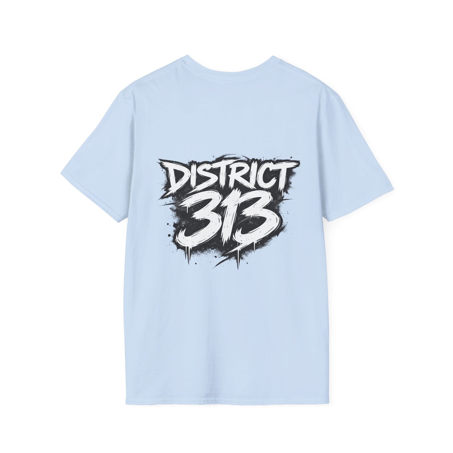 Black Heart Graffiti T‑Shirt — District 313 Streetwear Tee