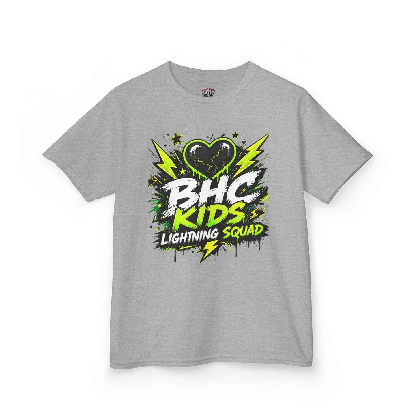 BHC Kids "Lightning Squad" Tee — Kids Graphic T-Shirt