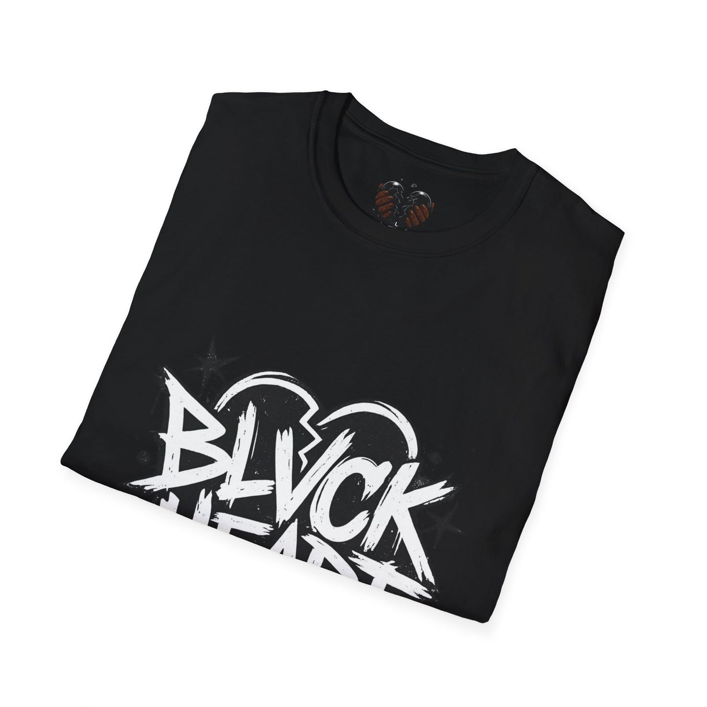 Black Heart Graffiti T‑Shirt — District 313 Streetwear Tee