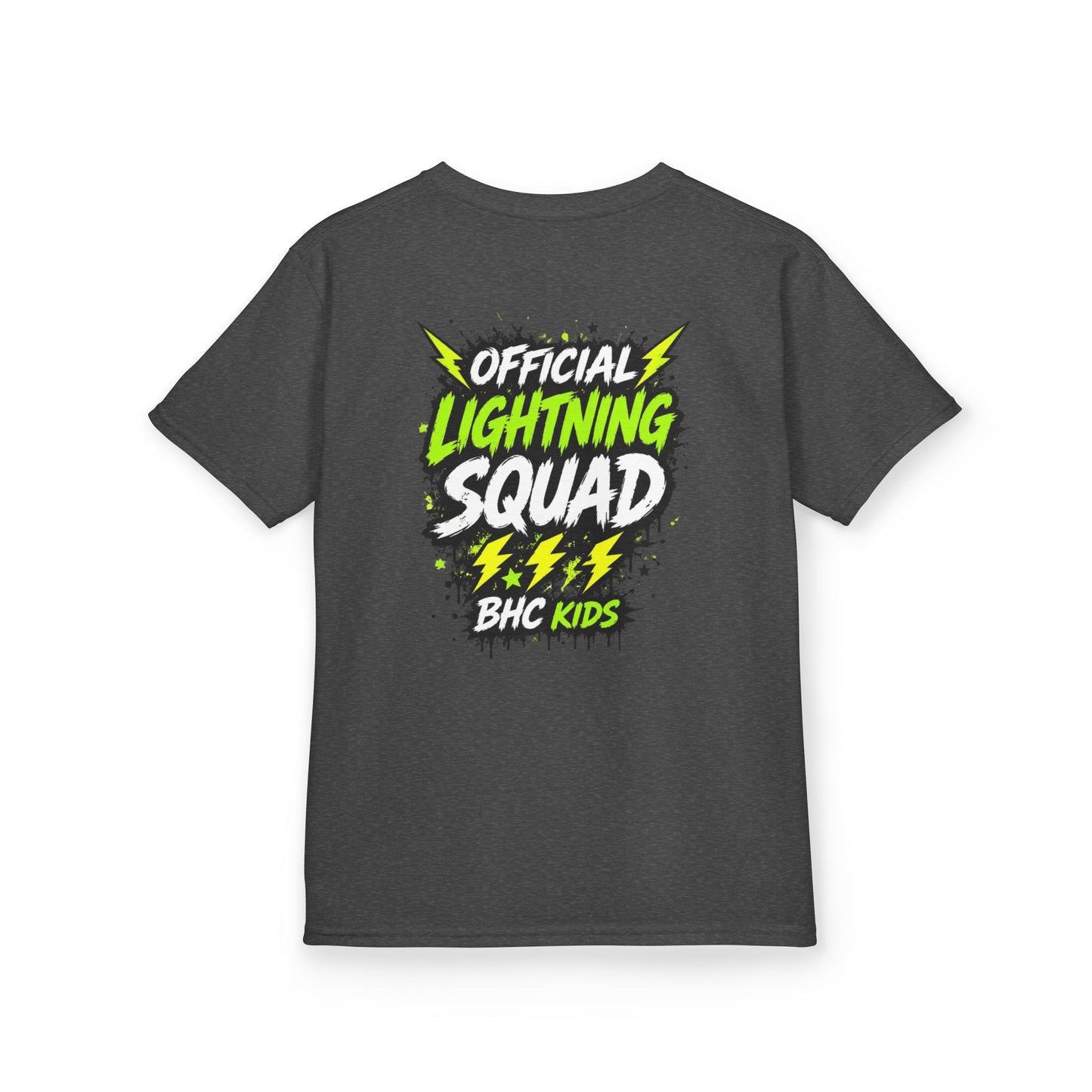 BHC Kids "Lightning Squad" Tee — Kids Graphic T-Shirt