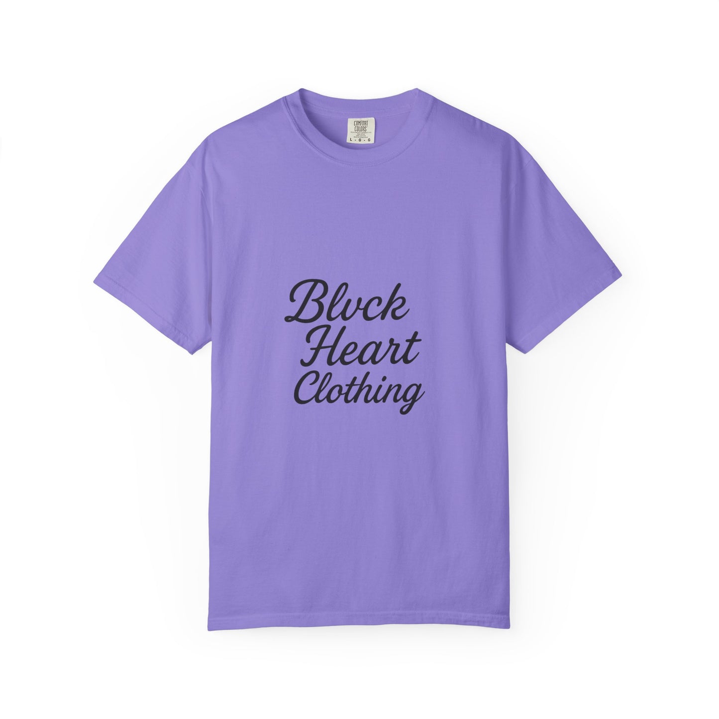 Blvck Heart Clothing Tee — Broken Black Heart Back Graphic T-Shirt