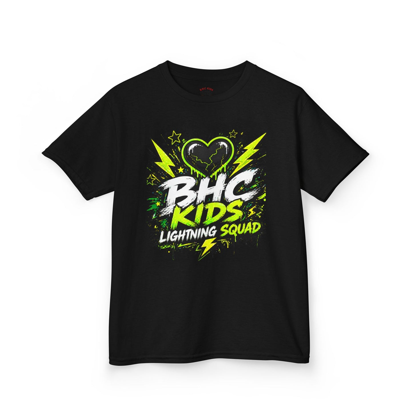 BHC Kids "Lightning Squad" Tee — Kids Graphic T-Shirt