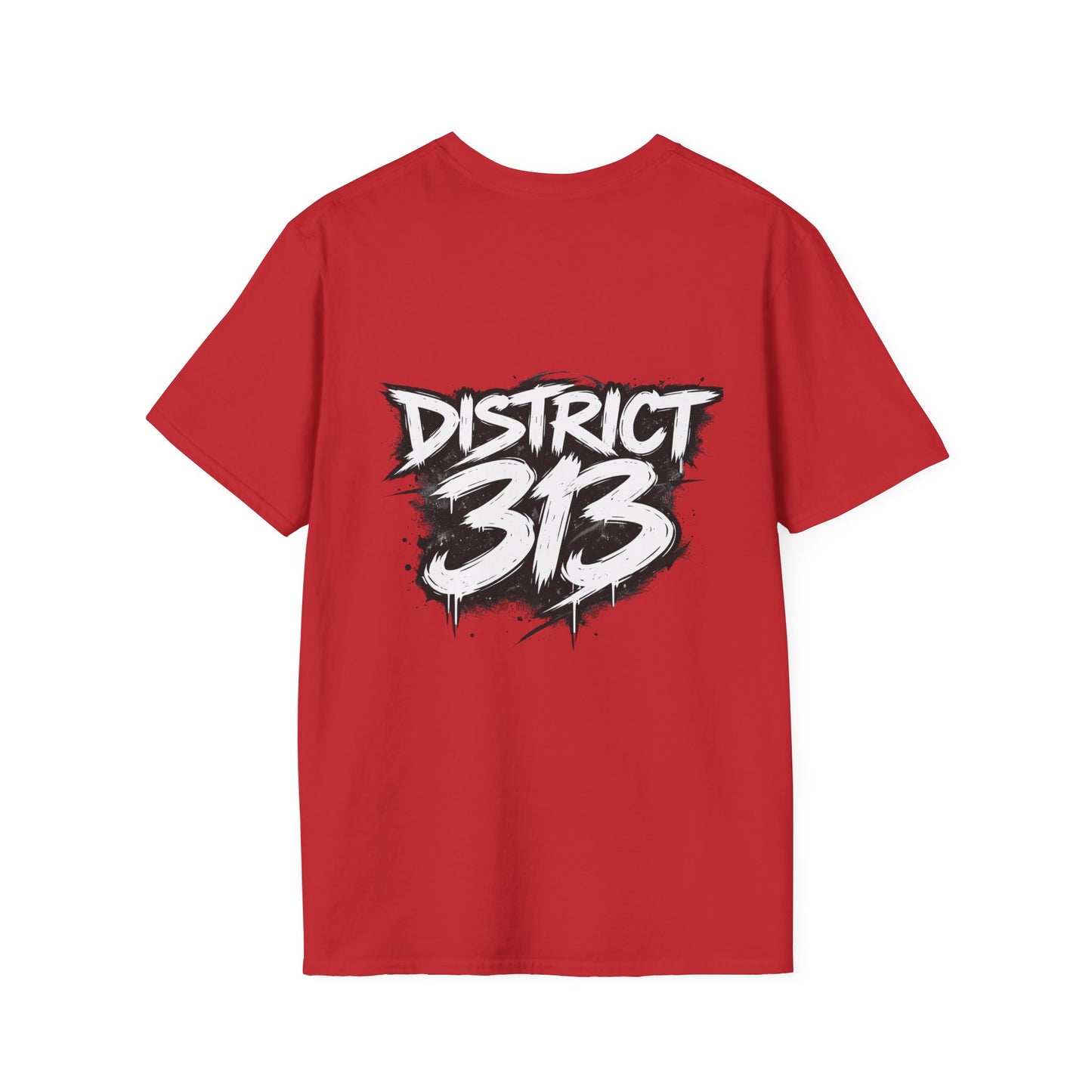 Black Heart Graffiti T‑Shirt — District 313 Streetwear Tee