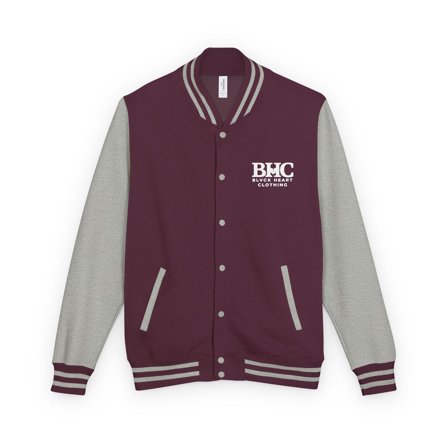 Letterman Jacket — 'Broken Heart' Graphic Varsity Jacket
