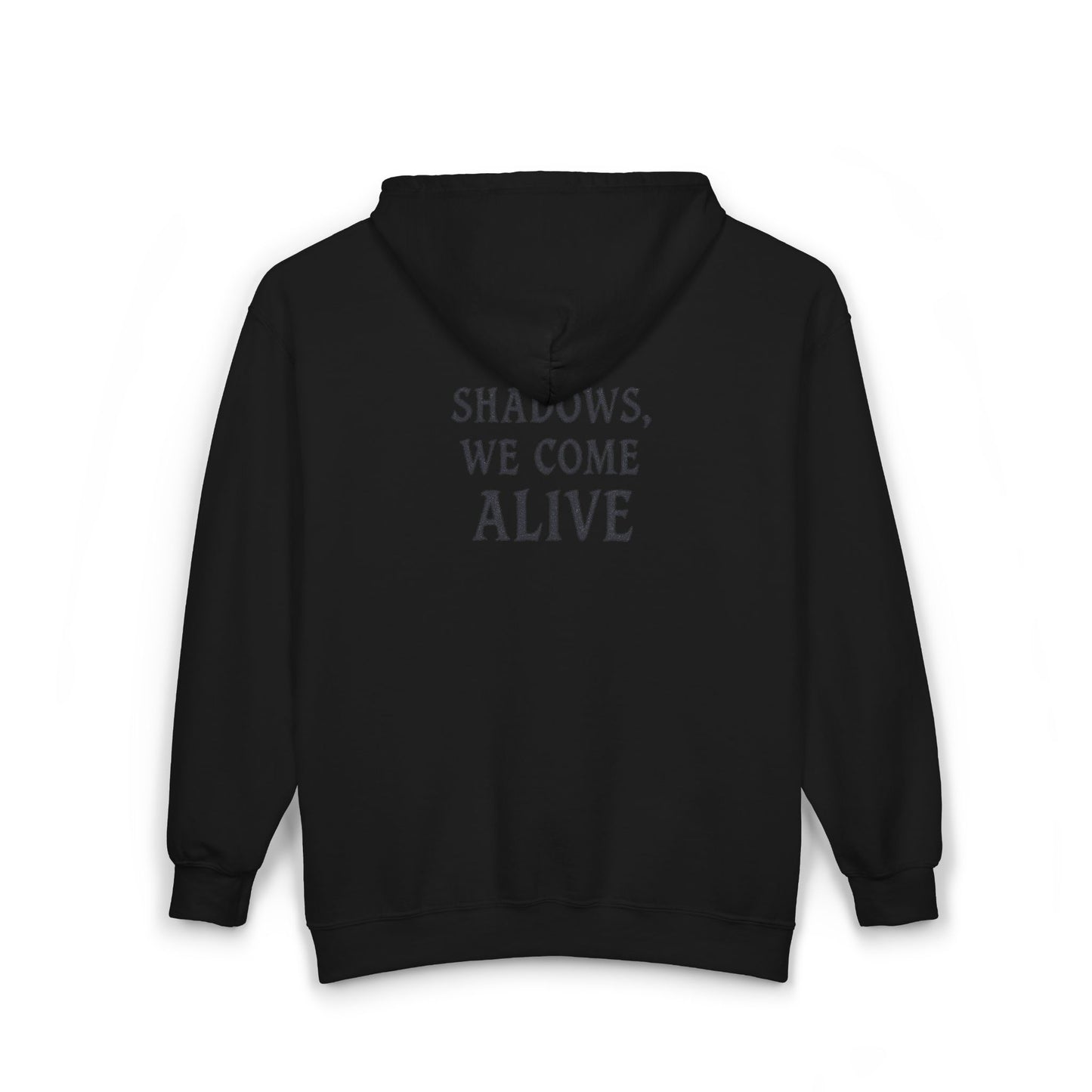 Blvck Heart “Haunted Edition” Zip-Up Hoodie – Halloween Streetwear