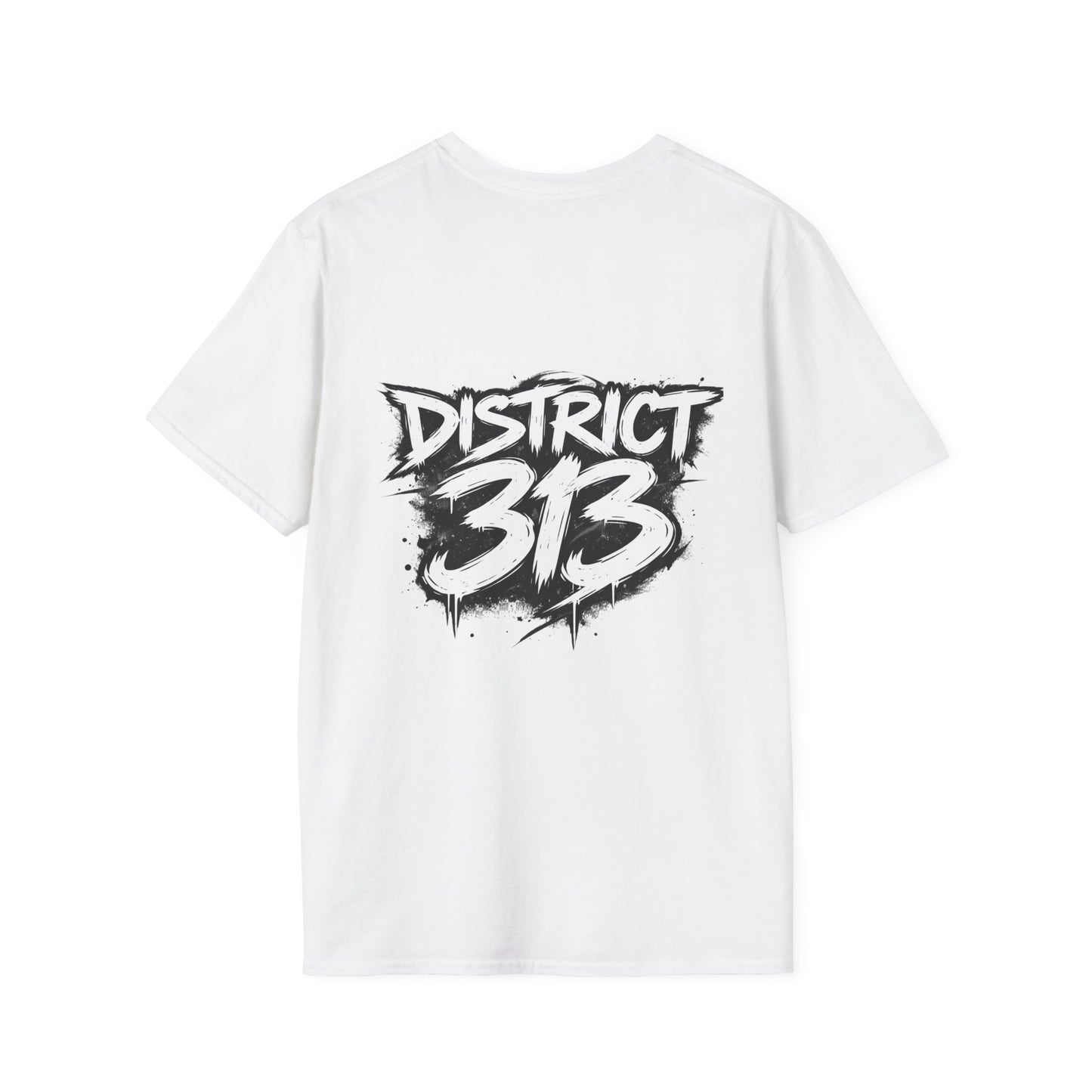 Black Heart Graffiti T‑Shirt — District 313 Streetwear Tee