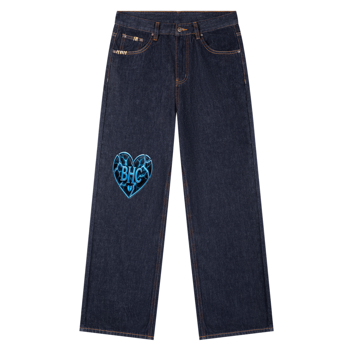 Heavyweight Straight Leg Denim Jeans