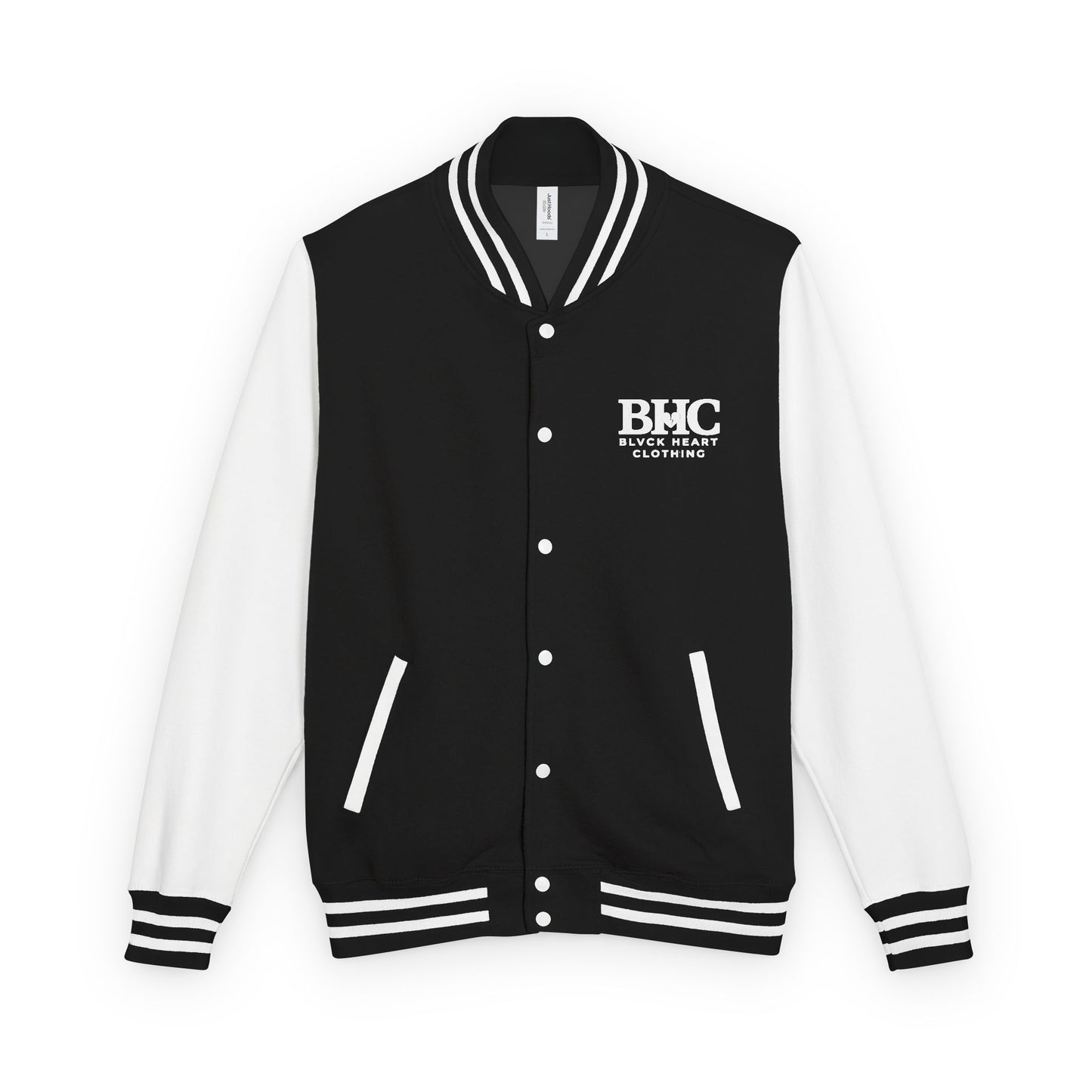 Letterman Jacket — 'Broken Heart' Graphic Varsity Jacket