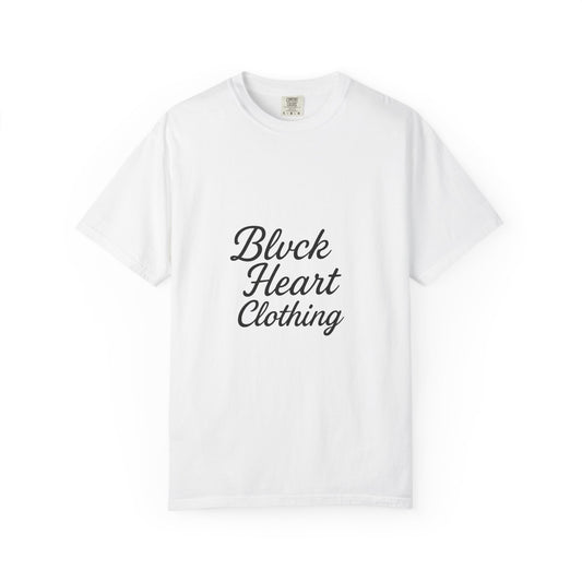 Blvck Heart Clothing Tee — Broken Black Heart Back Graphic T-Shirt