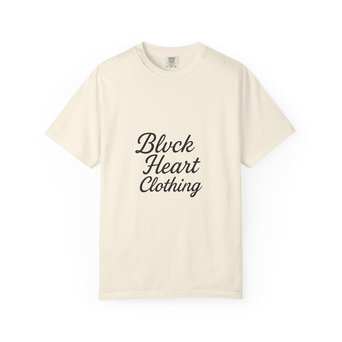 Blvck Heart Clothing Tee — Broken Black Heart Back Graphic T-Shirt