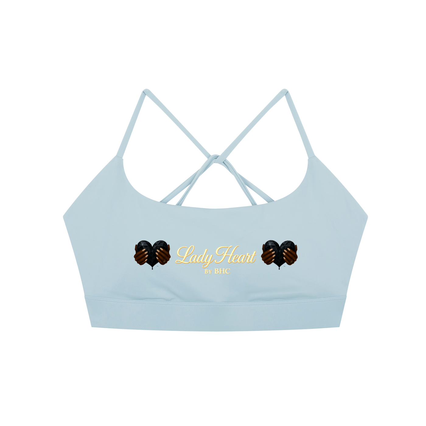 Strappy Criss Cross Yoga Sports Bra