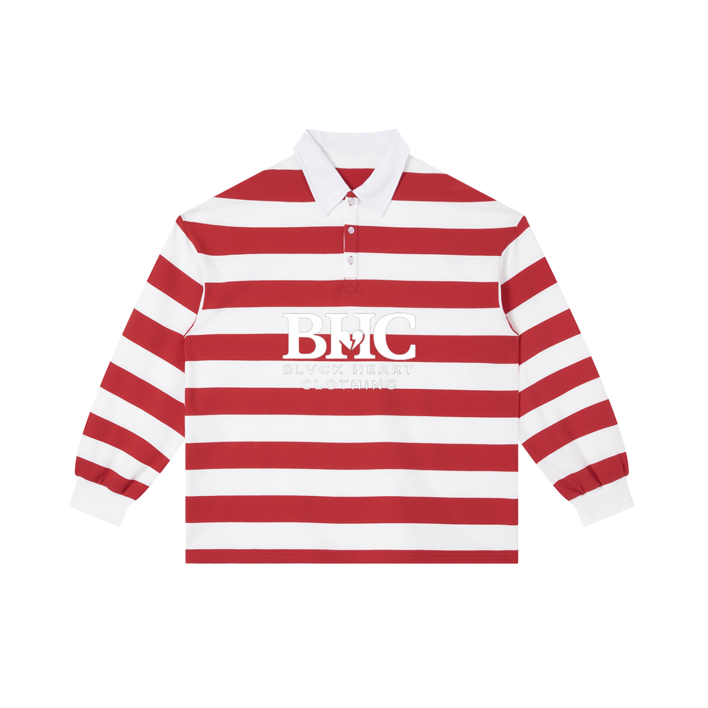 Color Block Stripe Polo Shirt