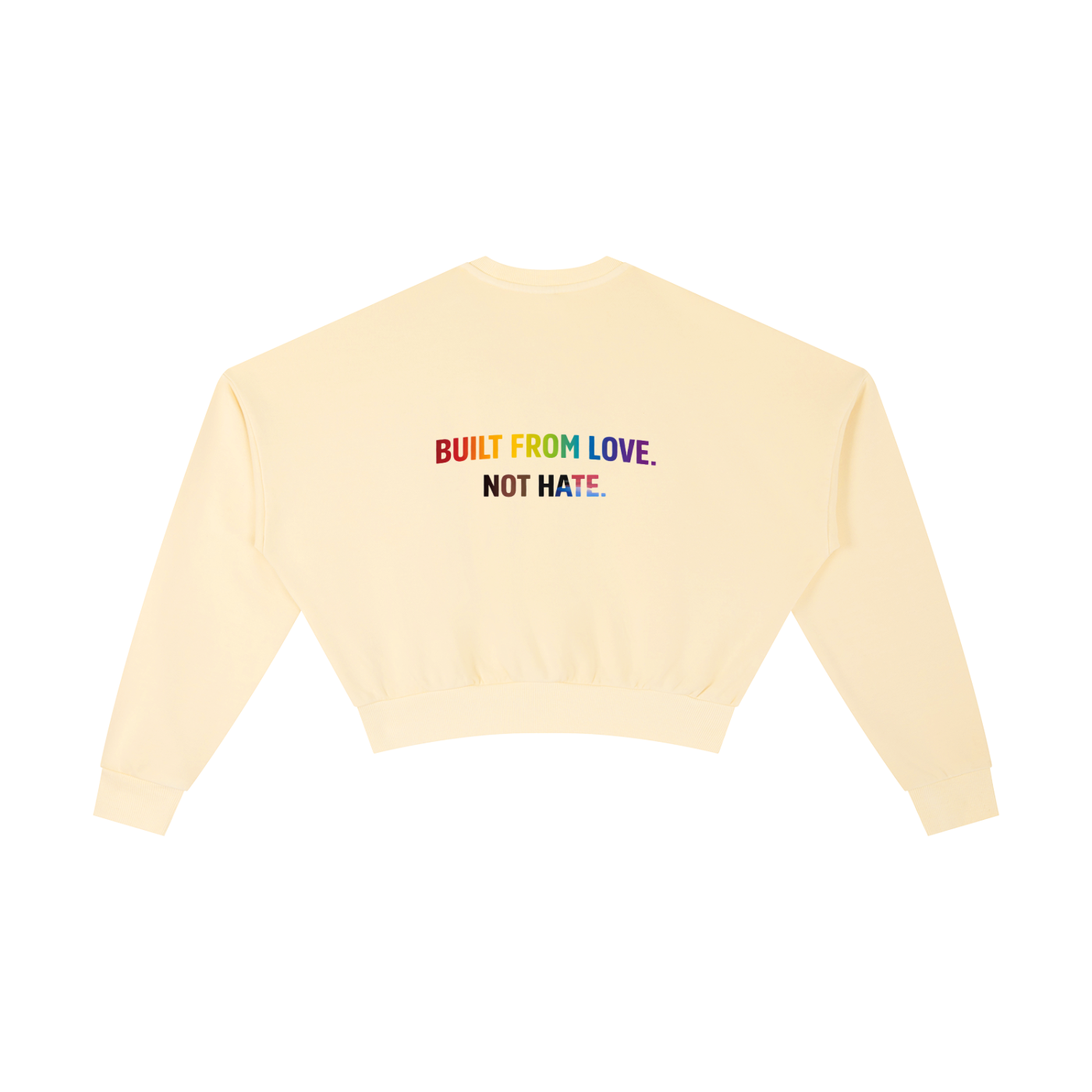 Vintage Washed Cropped Sweatshirt